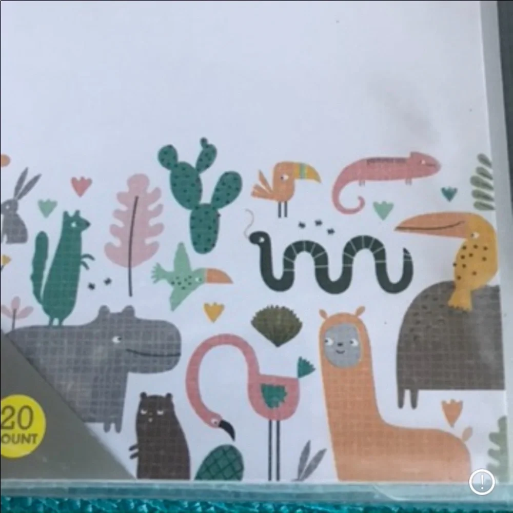 Critter Woodland Creatures 40 Invitations
